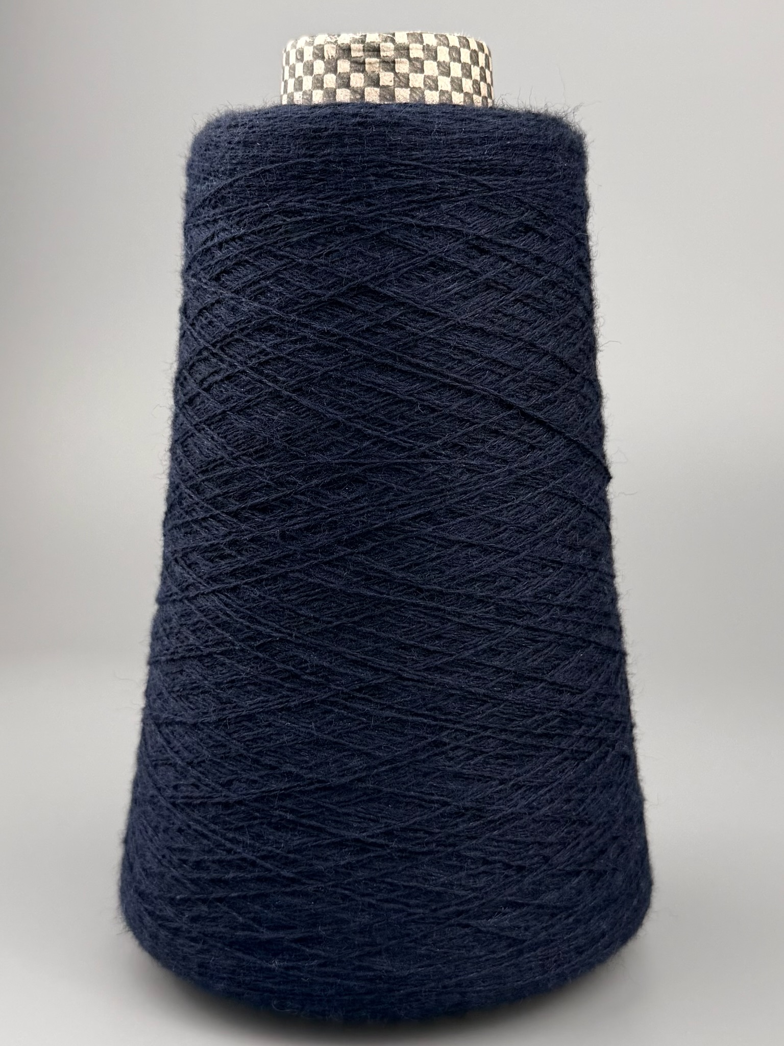 Cariaggi Art. PCKA000 - 100 % Kaschmir Nm 2/28 Schwarz-blau meliert foto 2